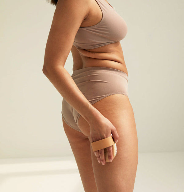 7 days of dry brushing