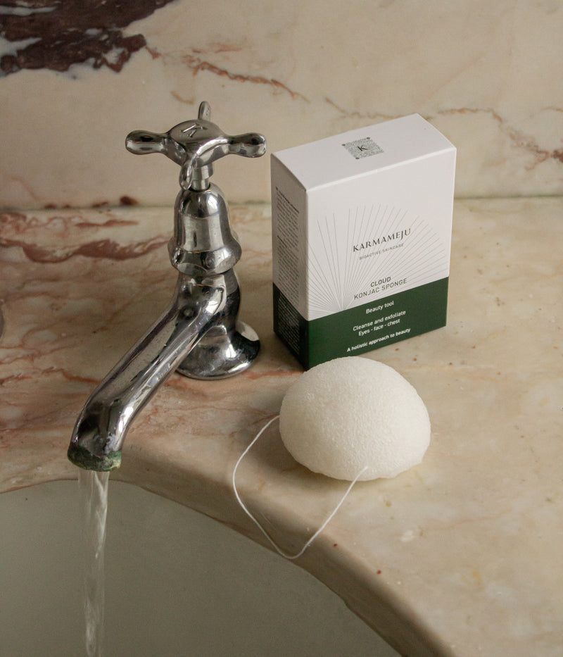 MUSE cleansing balm + CLOUD konjac-svamp kit