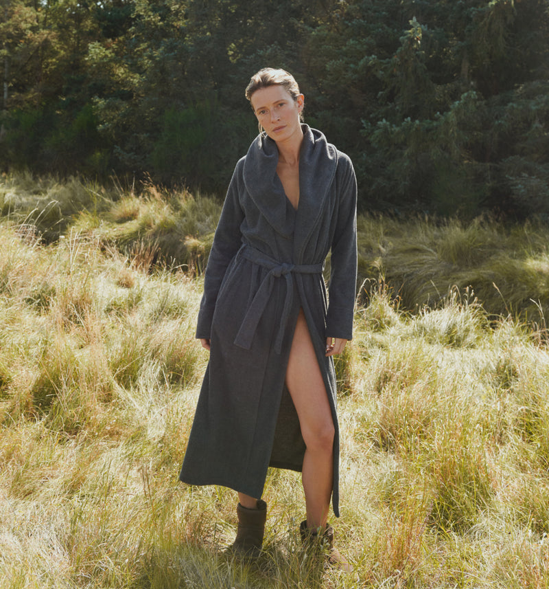 MOUNT EVEREST fleece bathrobe