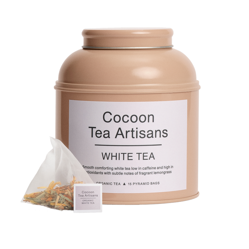 White Tea tedåse - Cocoon Tea Artisans